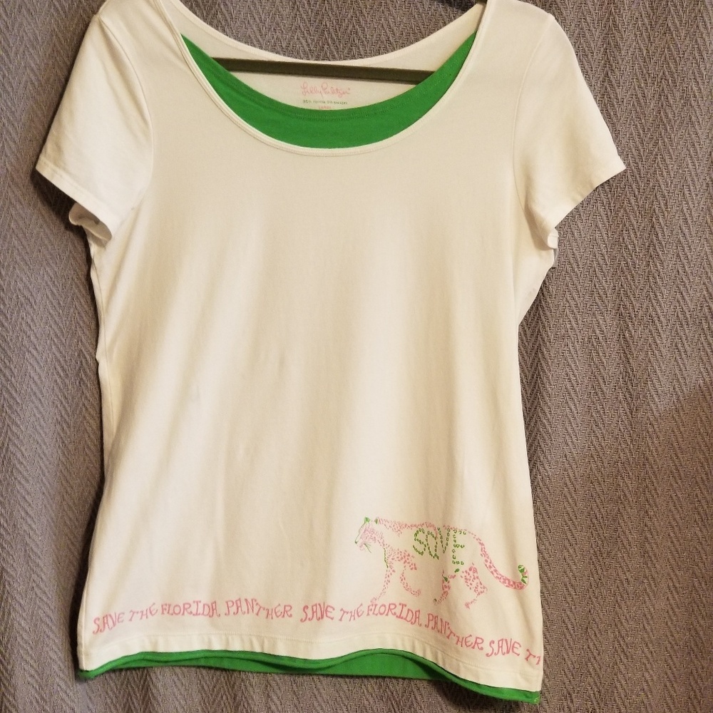 Lilly Pulitzer T shirt size Large
